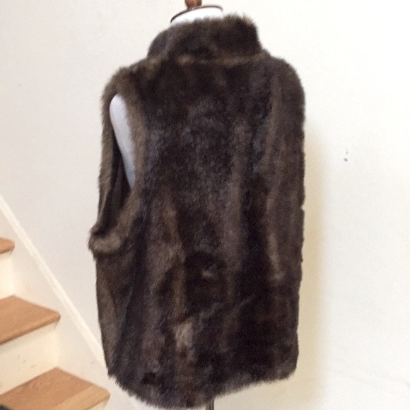 Parkhurst Faux Fur Vest XL - Picture 9 of 10